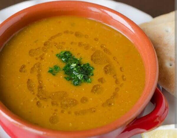 Mapillai Samba Rice and Lentil Soup